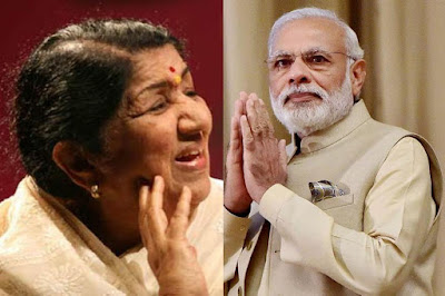 PM Modi Wishes Lata Mangeshkar On Her 87th Birthday