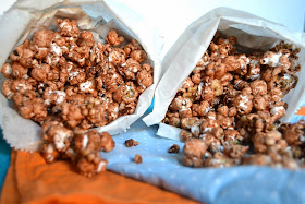 Chocolate Peanut Butter Popcorn