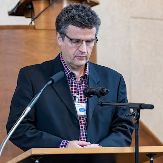 Stefan Zolliker an der Zentralkonferenz 2022 in Basel.