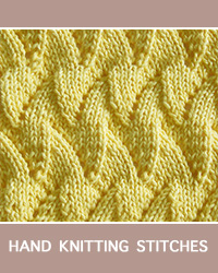 Learn Flame Chevron Lace Pattern with our easy to follow instructions at HandKnittingStitches.com