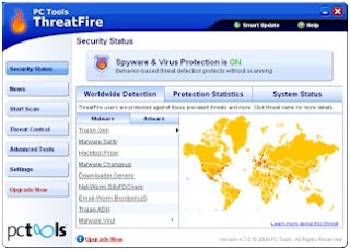 Memaksimalkan antivirus menggunakan PC Tools Threatfire Antivirus