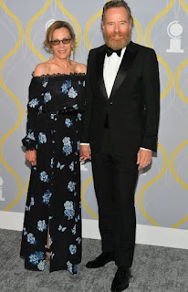 Robin Dearden with her husband Bryan Cranston