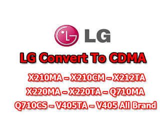 LG Convert To CDMA