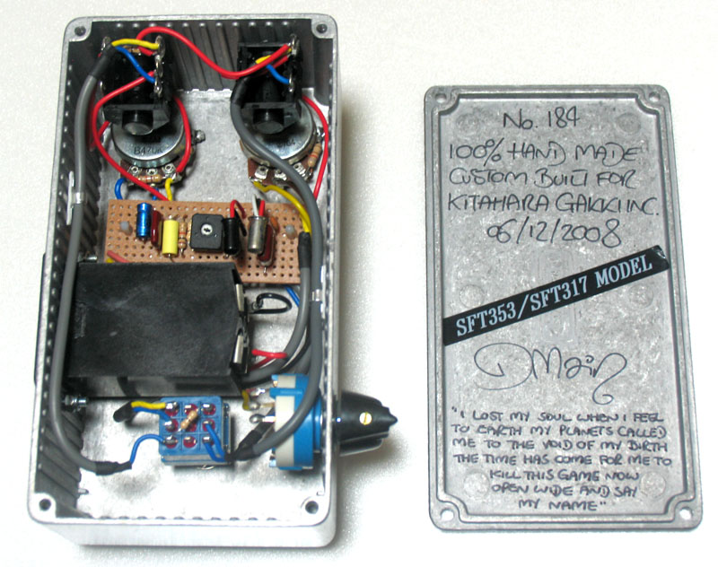 Buzz the Fuzz - all about Tone Bender: D.A.M. 1966 (MK1.5 Clone)