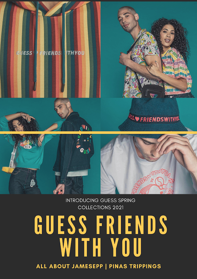INTRODUCING GUESS THE SPRING 2021 COLLECTION X FRIENDS WITH YOU