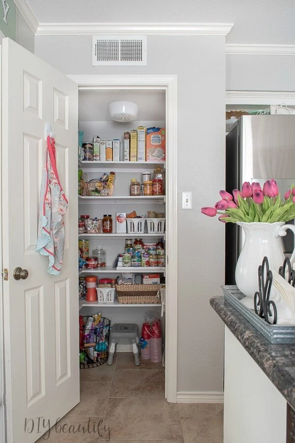 organized pantry