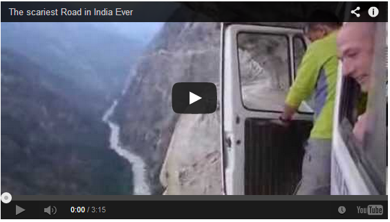 OMG - most Dangerous and Scariest Road in India Ever.. !!