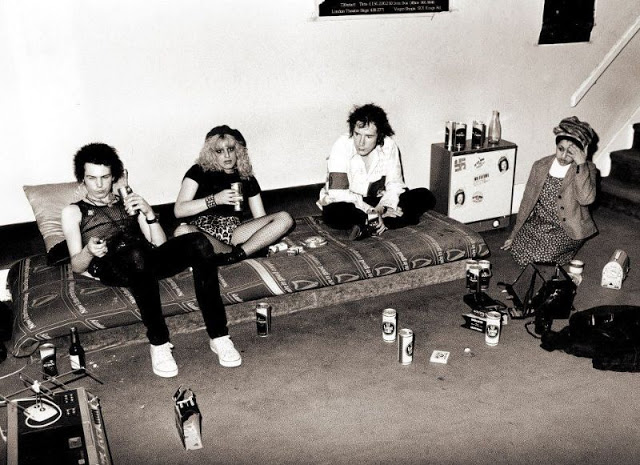 Fotografías de Sid Vicious y Nancy Spungen en 1978