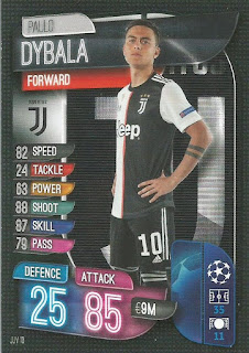 Topps Match Attax UEFA Champions League 2019-2020 (International Variant) Juventus FC Set