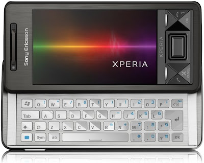 Sony Ericsson Xperia X1 slide open