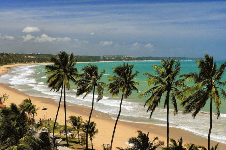 Praia de Cruz das Almas - Praias de Maceió - AL 