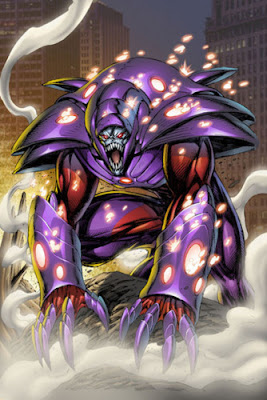 Onslaught the second form - Marvel Supervillains Penjahat super gabungan dari sisi gelap Magneto dan Profesor Charles Xavier