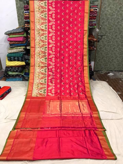 Ikkat Silk Sarees