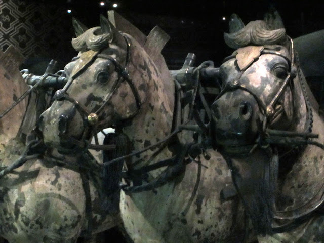 Xian Terracota Army. China.War horses.