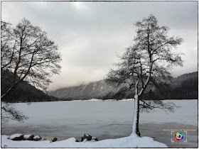 XONRUPT-LONGEMER (88) - Le lac de Longemer gelé !