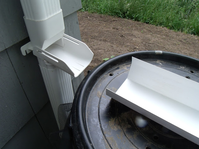 Gear Acres: DIY Downspout Diverter Install for the Rain Barrel