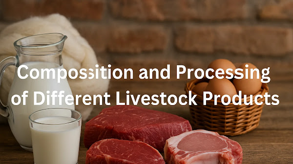  Composition and Processing of Different Livestock Products