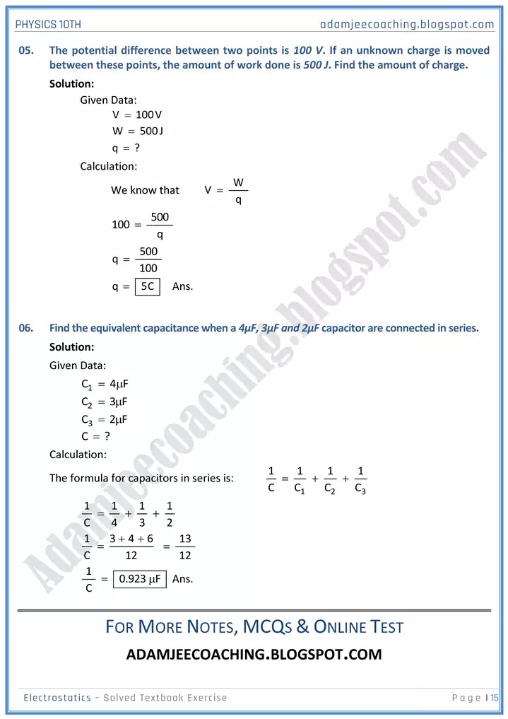 electrostatic-solved-textbook-exercise-physics-10th