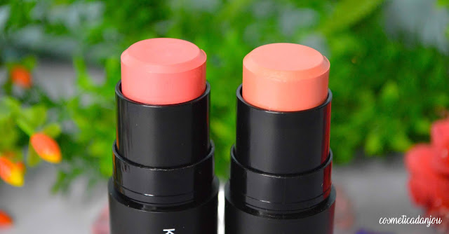 KARADIUM Cream Cheek Stick #2 Warm Coral & #4 Soft Peach 