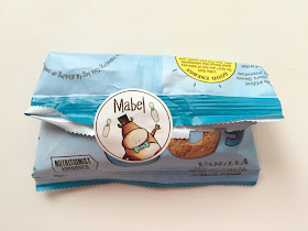 Go Go snack range packets with stickers 