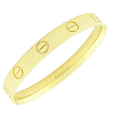 cartier+love+bracelet+lookalike+inspired+bracelet+gold+yellow+rose ...