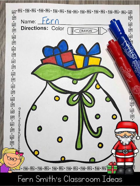 Seventy-Five Christmas Coloring Pages to add some joy and fun to your classroom this holiday season! Your Students will ADORE these Coloring Book Pages for Christmas, add it to your plans to compliment any Christmas activity! Seventy-Five {75} Coloring Pages For Some Christmas Fun in Your Classroom from Fern Smith's Classroom Ideas!