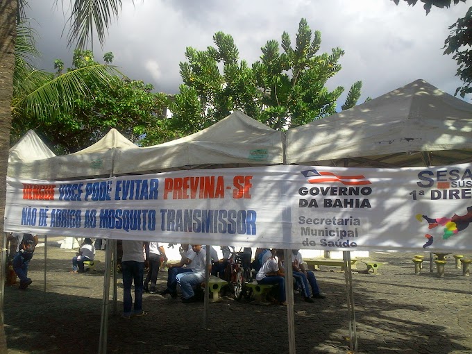 Sesab faz ação educativa no Rio Vermelho