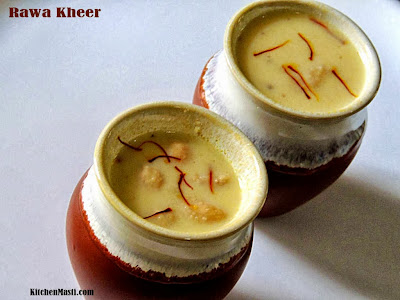 rawa kheer recipe