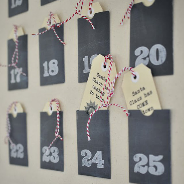 10 calendarios de adviento diy