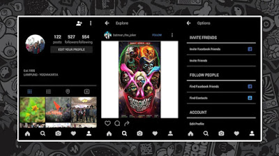 Download Instagram Mod Black Versi 9.3.5 Apk