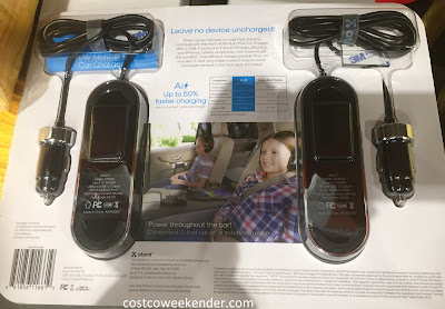 Costco 1591968 - Atomi 40W Multi-Port Car Charger: great for any vehicle