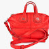 Givenchy women's leather cross-body messenger shoulder bag nightingale red