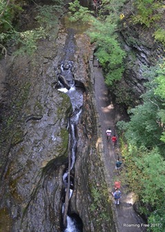 Looking down on the Gorge