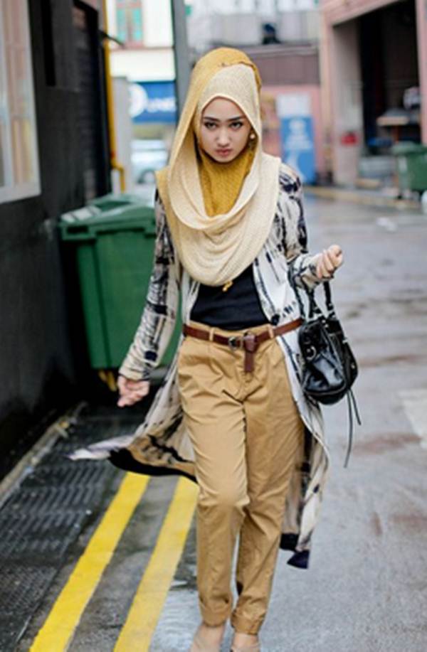 Model Busana Hijab Casual Remaja Terbaru 2016  dunia 
