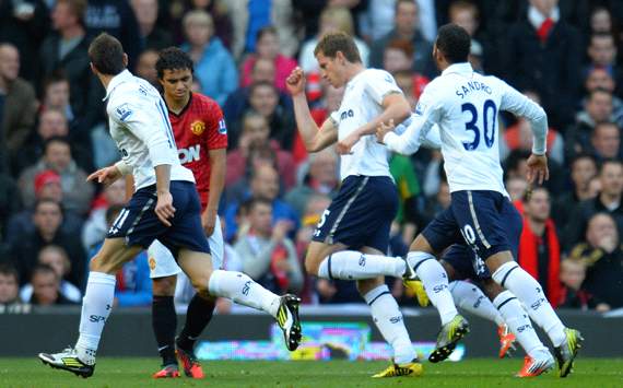 Highlights MU vs Tottenham 2-3, 29 September 2012