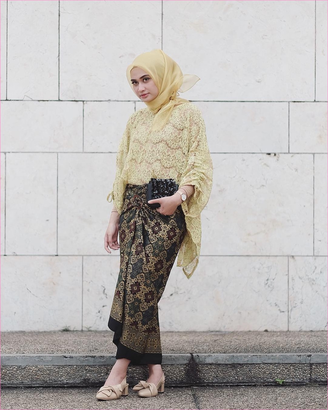  OOTD  kondangan  Hijab  outfit in 2019 Ootd  Hijab  outfit t