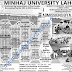 Minhaj University Lahore Admissions 2018
