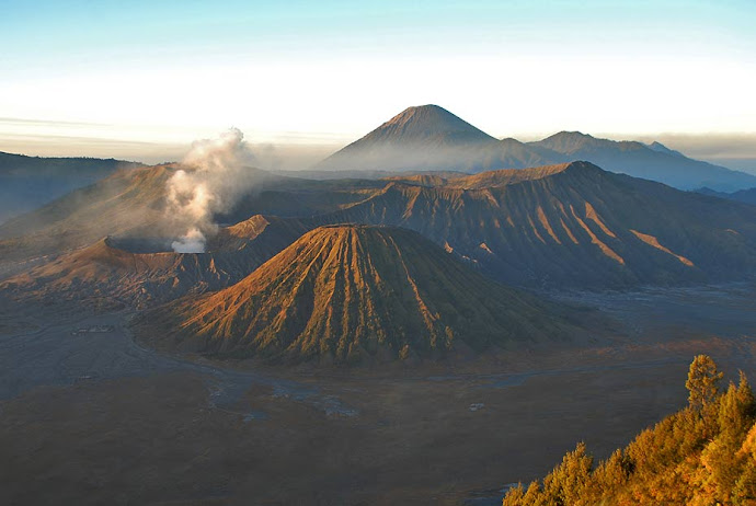 Amanecer en volcán Bromo