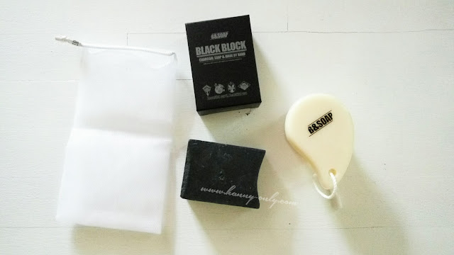 b&soap black block charcoal soap review