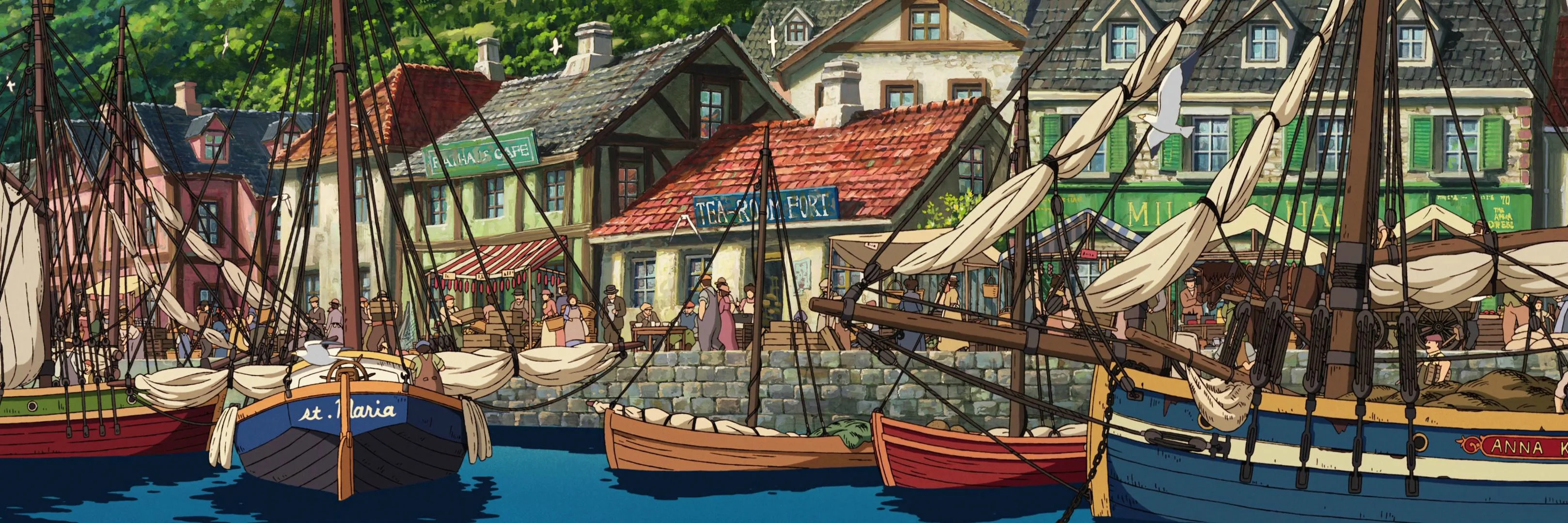 Exclusive Studio Ghibli Background