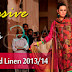 Bashir Ahmed Linen Dresses 2013/14 | Bashir Ahmed Fall-Winter Linen Collection 2013-2014