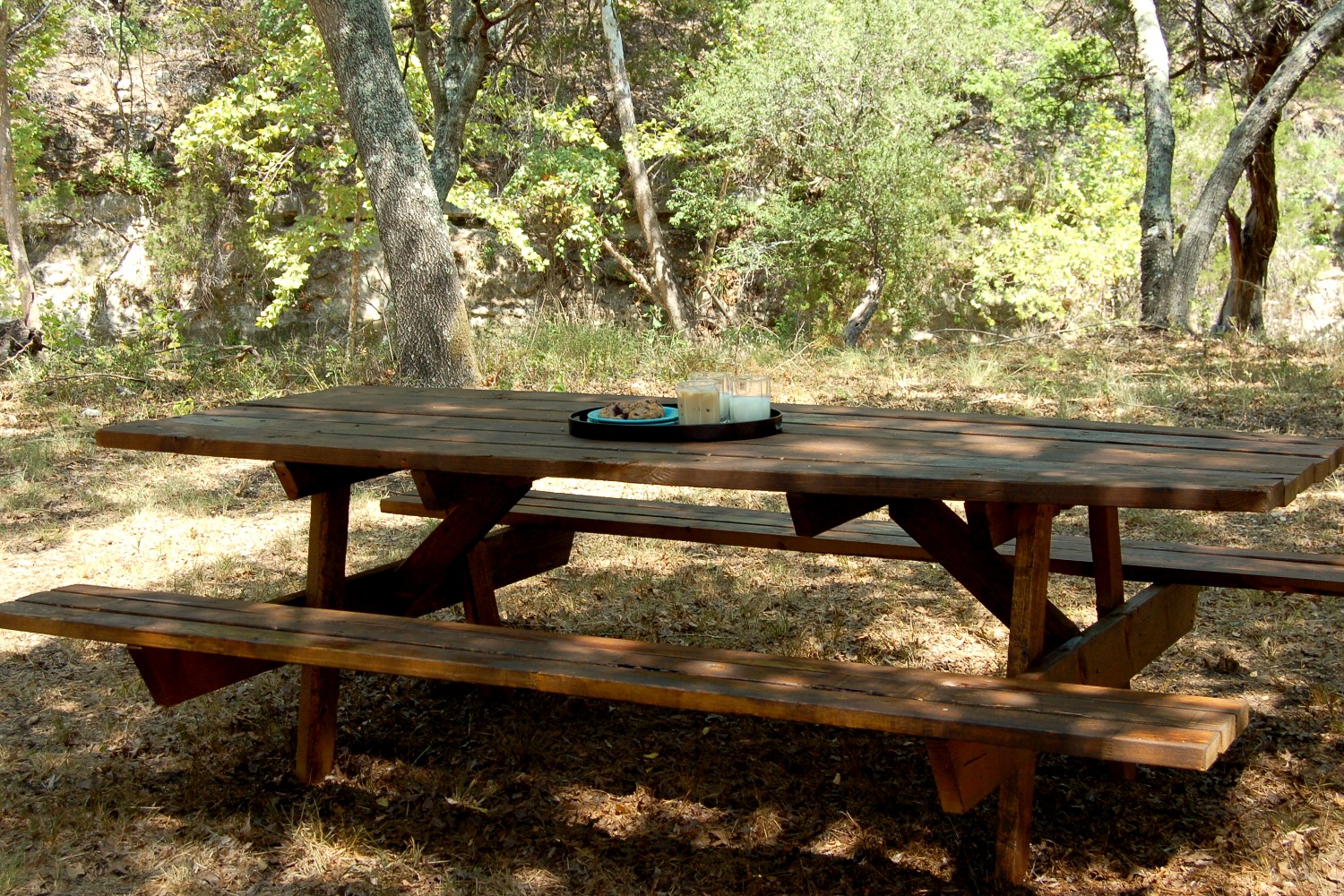 round picnic table plans free