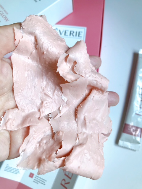 Reverie Touch Rosy Glow Rubber Mask in chunks