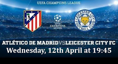 Partido Atletico Madrid vs Leicester City