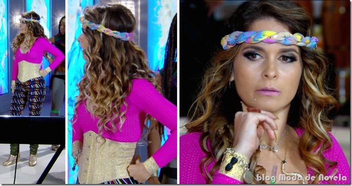 moda da novela cheias de charme - chayene capítulo 01mai12 b
