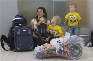 Stranded Tourists at Suvarnabhumi Airport