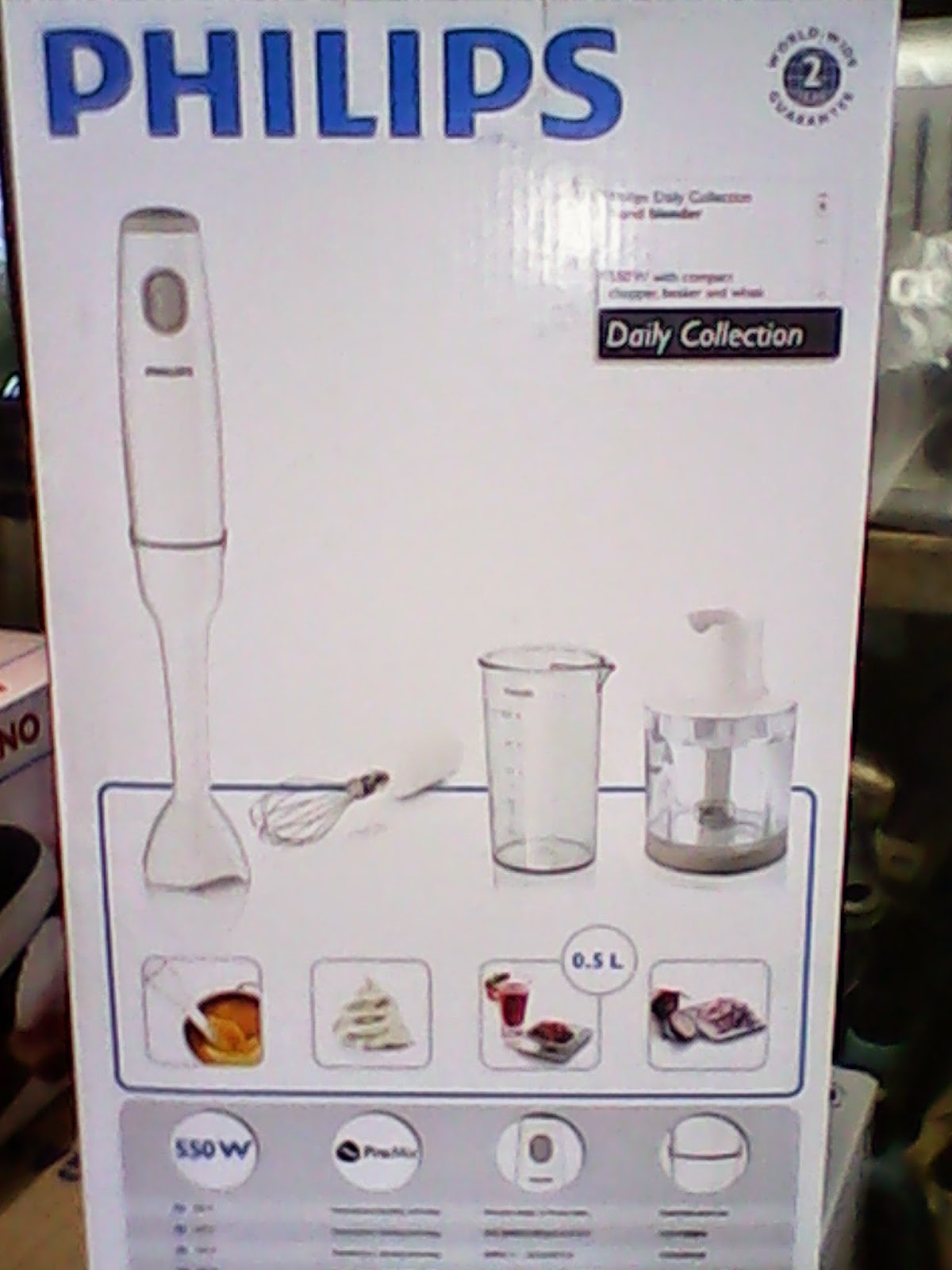 Sentral Gascom harga hand blender philips HR 1603