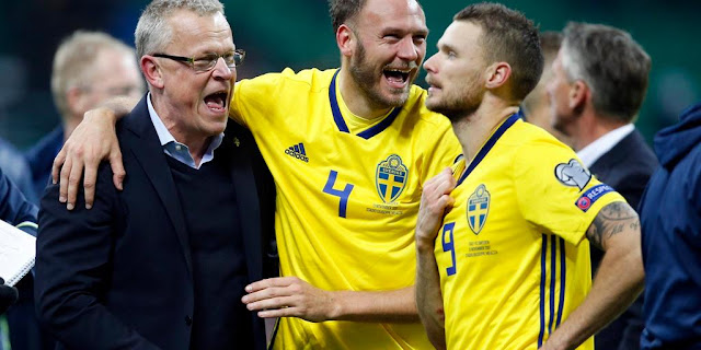 VM: VM Friends Arena Sverige möter Peru i VM-genrepet