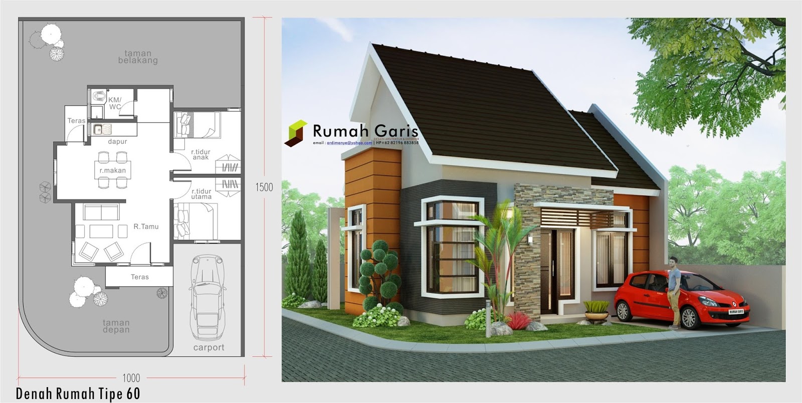 90 Dekorasi Desain Denah Rumah Minimalis Online Terpopuler