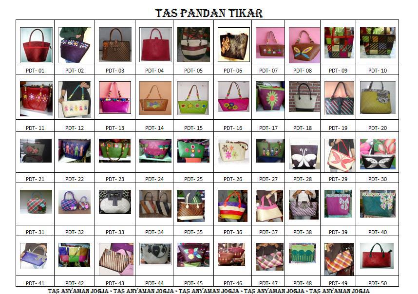 Katalog Tas Anyaman Pandan  Tikar  JUAL TAS ANYAMAN JOGJA